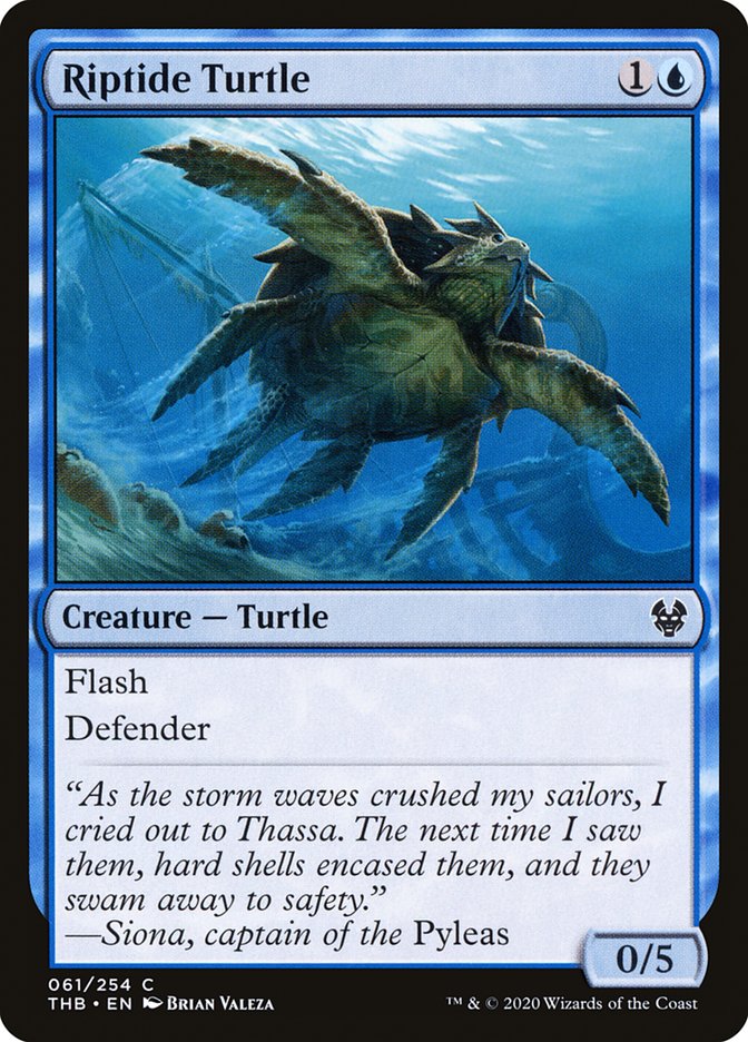 Riptide Turtle [Theros Beyond Death] | Webway Games