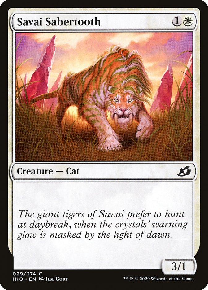 Savai Sabertooth [Ikoria: Lair of Behemoths] | Webway Games