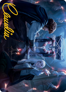 Faithful Mending Art Card (Gold-Stamped Signature) [Innistrad: Midnight Hunt Art Series] | Webway Games