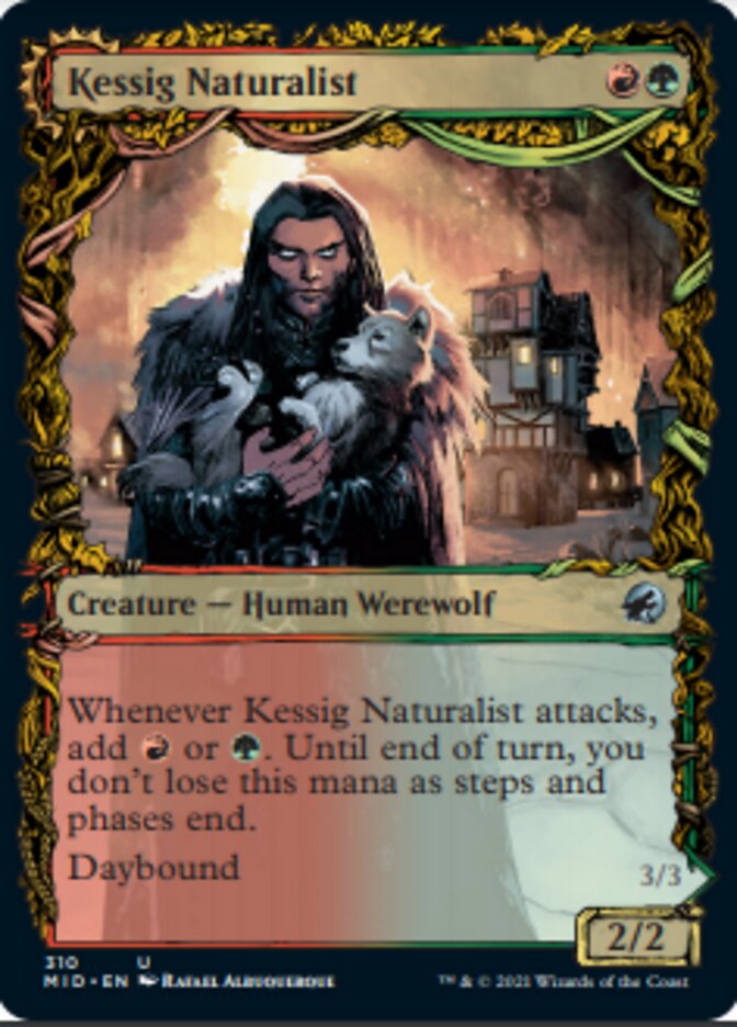 Kessig Naturalist // Lord of the Ulvenwald (Showcase Equinox) [Innistrad: Midnight Hunt] | Webway Games