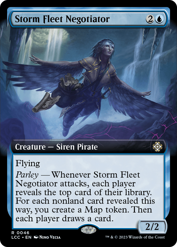 Storm Fleet Negotiator (Extended Art) [The Lost Caverns of Ixalan Commander] | Webway Games