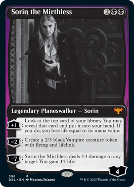 Sorin the Mirthless [Innistrad: Double Feature] | Webway Games