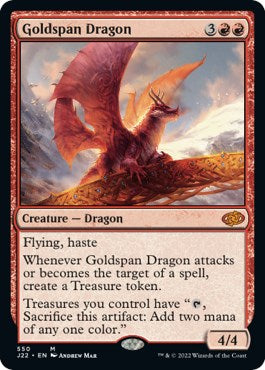 Goldspan Dragon [Jumpstart 2022] | Webway Games