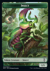 Ogre // Insect Double-sided Token [Streets of New Capenna Commander Tokens] | Webway Games