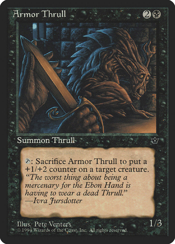 Armor Thrull (Pete Venters) [Fallen Empires] | Webway Games