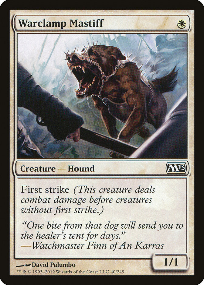 Warclamp Mastiff [Magic 2013] | Webway Games
