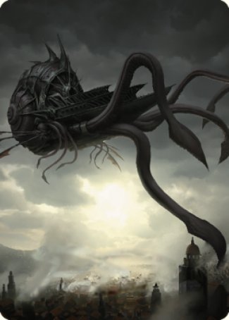 Nautiloid Ship Art Card [Commander Legends: Battle for Baldur's Gate Art Series] | Webway Games