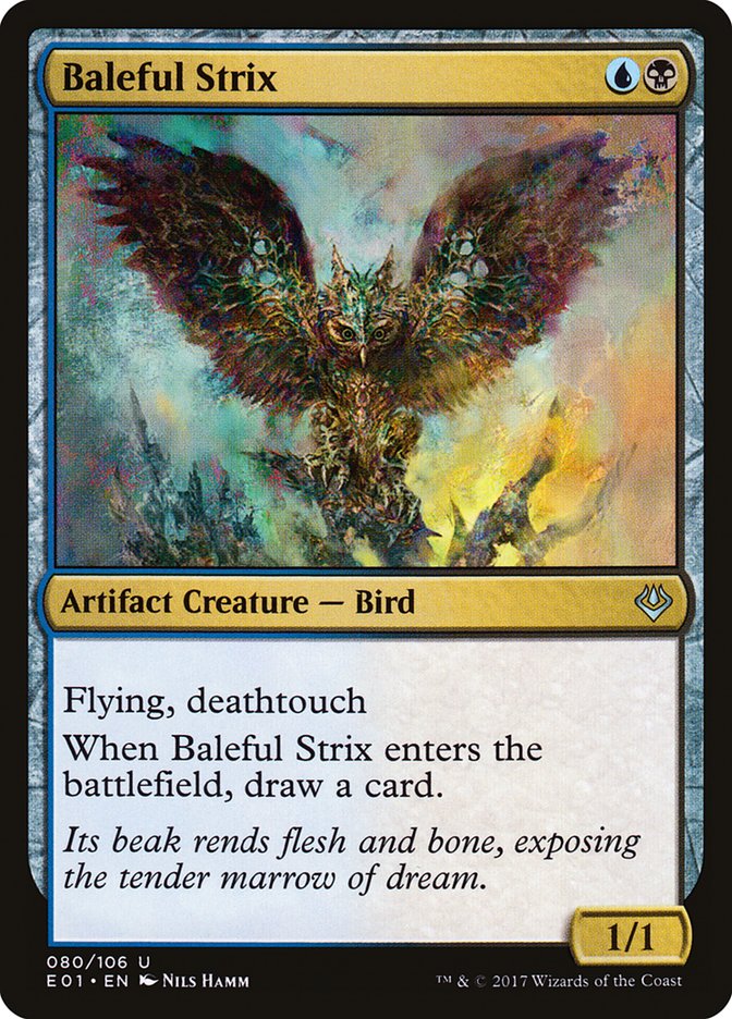 Baleful Strix [Archenemy: Nicol Bolas] | Webway Games