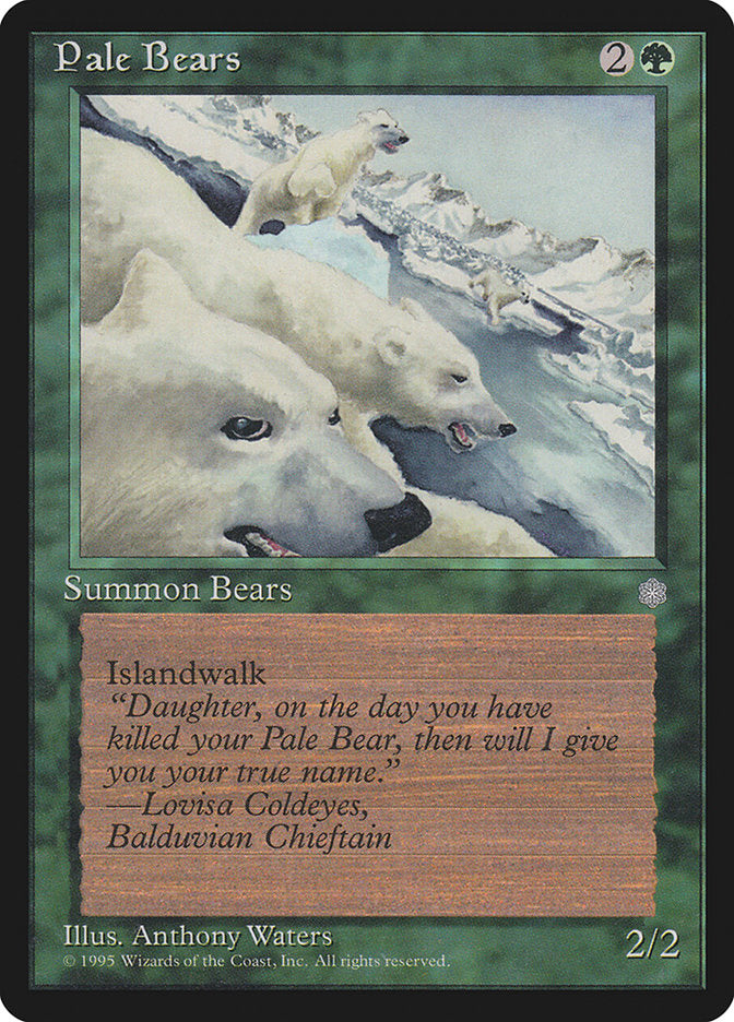 Pale Bears [Ice Age] | Webway Games