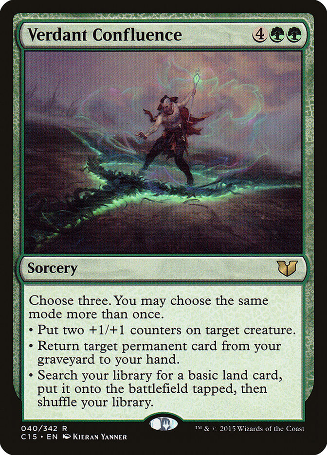 Verdant Confluence [Commander 2015] | Webway Games