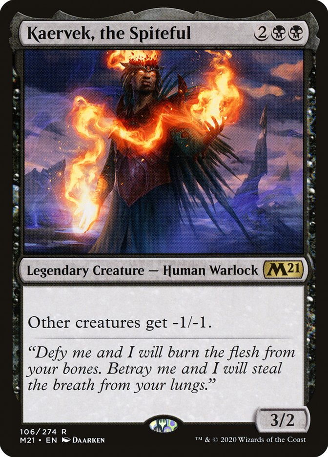 Kaervek, the Spiteful [Core Set 2021] | Webway Games