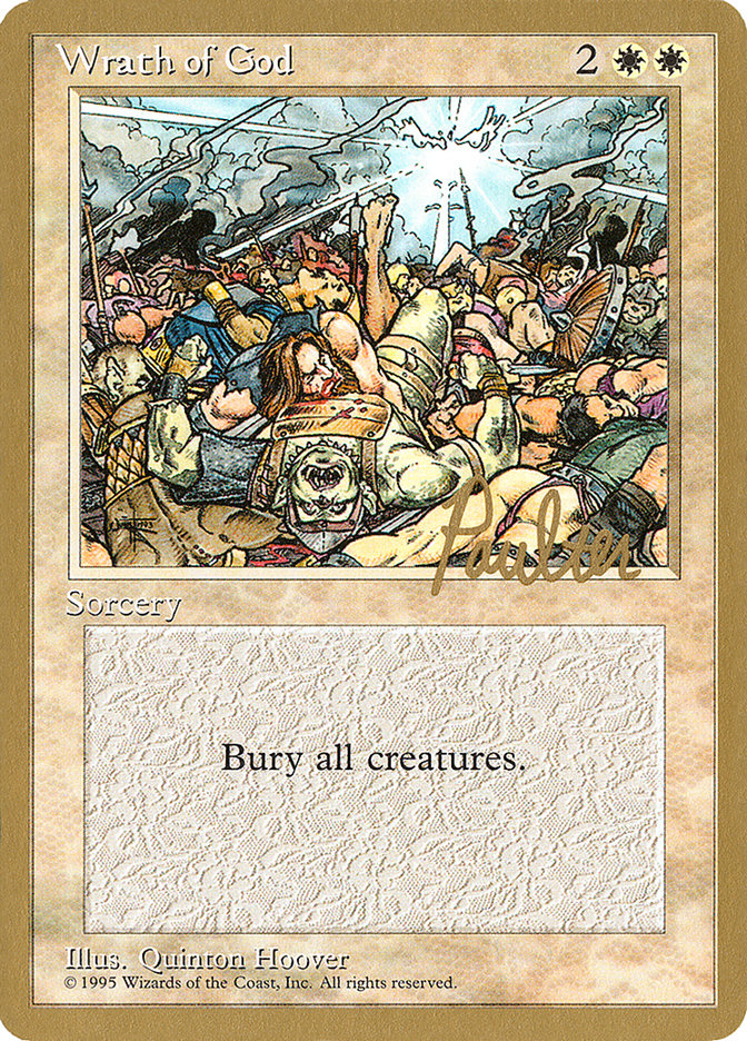 Wrath of God (Preston Poulter) [Pro Tour Collector Set] | Webway Games