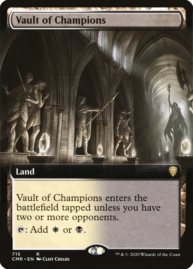 Vault of Champions (Extended) [Commander Legends] | Webway Games
