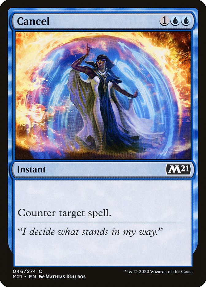 Cancel [Core Set 2021] | Webway Games