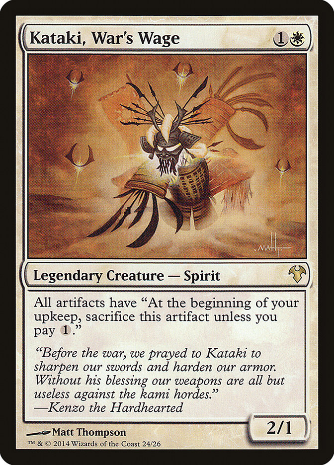 Kataki, War's Wage [Modern Event Deck 2014] | Webway Games