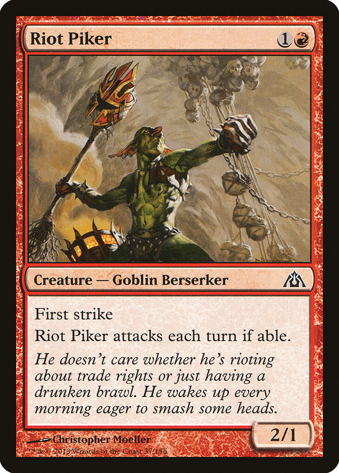 Riot Piker [Dragon's Maze] | Webway Games
