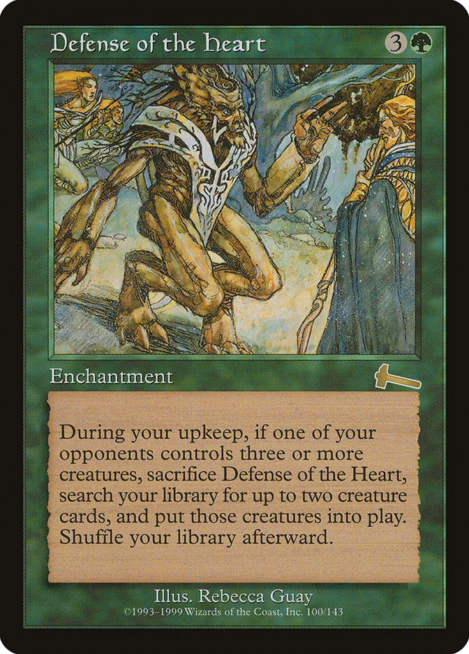 Defense of the Heart [Urza's Legacy] | Webway Games