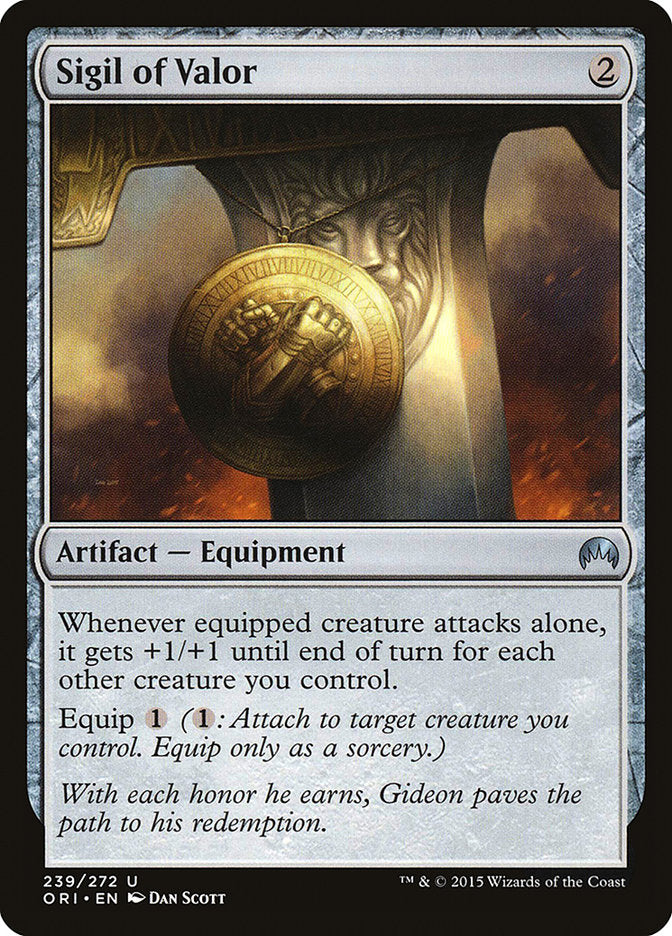 Sigil of Valor [Magic Origins] | Webway Games