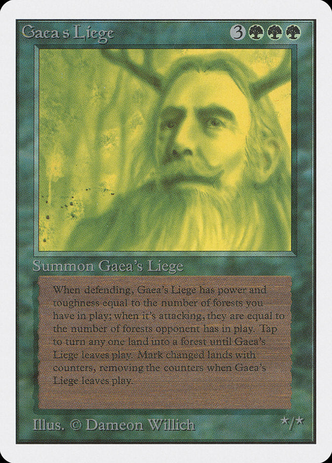Gaea's Liege [Unlimited Edition] | Webway Games