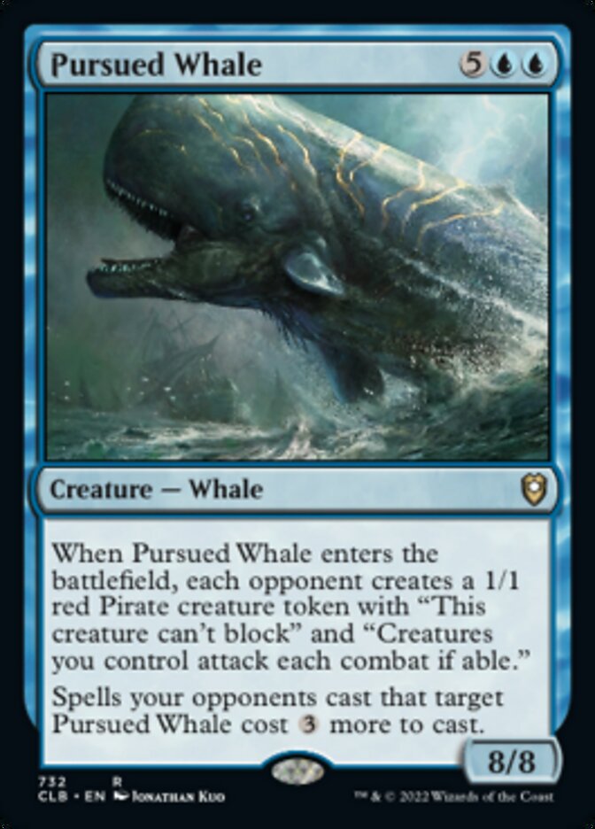 Pursued Whale [Commander Legends: Battle for Baldur's Gate] | Webway Games