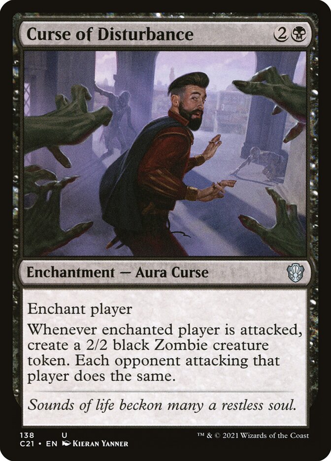 Curse of Disturbance [Commander 2021] | Webway Games