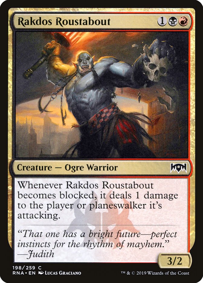 Rakdos Roustabout [Ravnica Allegiance] | Webway Games