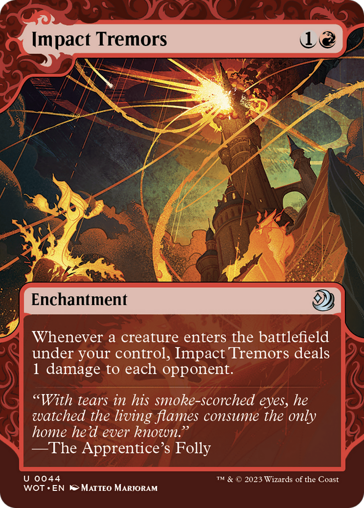 Impact Tremors [Wilds of Eldraine: Enchanting Tales] | Webway Games