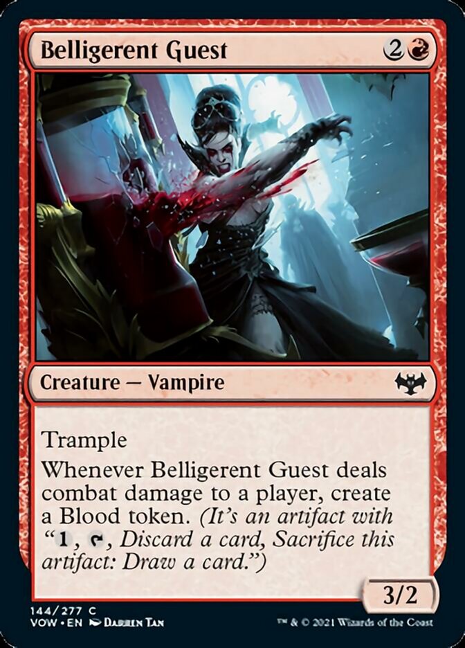 Belligerent Guest [Innistrad: Crimson Vow] | Webway Games