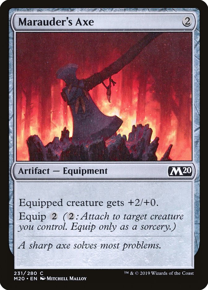Marauder's Axe [Core Set 2020] | Webway Games