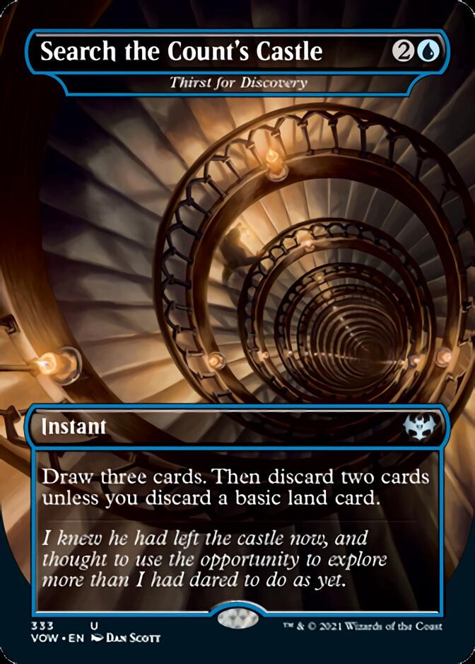 Thirst for Discovery - Search the Count's Castle [Innistrad: Crimson Vow] | Webway Games