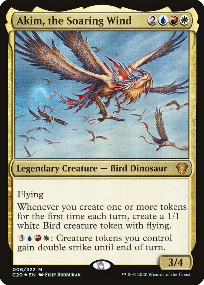 Akim, the Soaring Wind [Commander 2020] | Webway Games