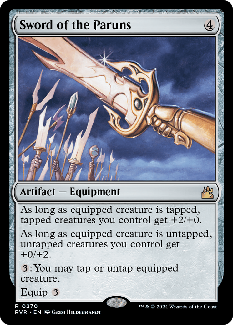 Sword of the Paruns [Ravnica Remastered] | Webway Games