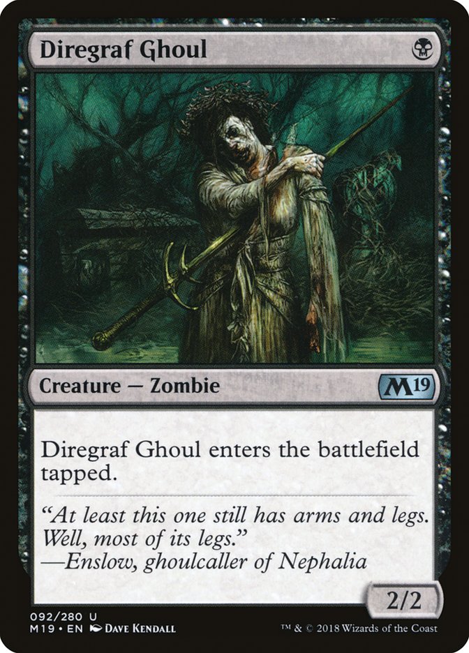 Diregraf Ghoul [Core Set 2019] | Webway Games