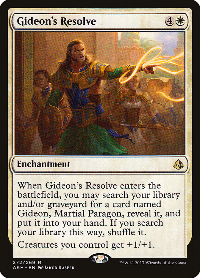 Gideon's Resolve [Amonkhet] | Webway Games