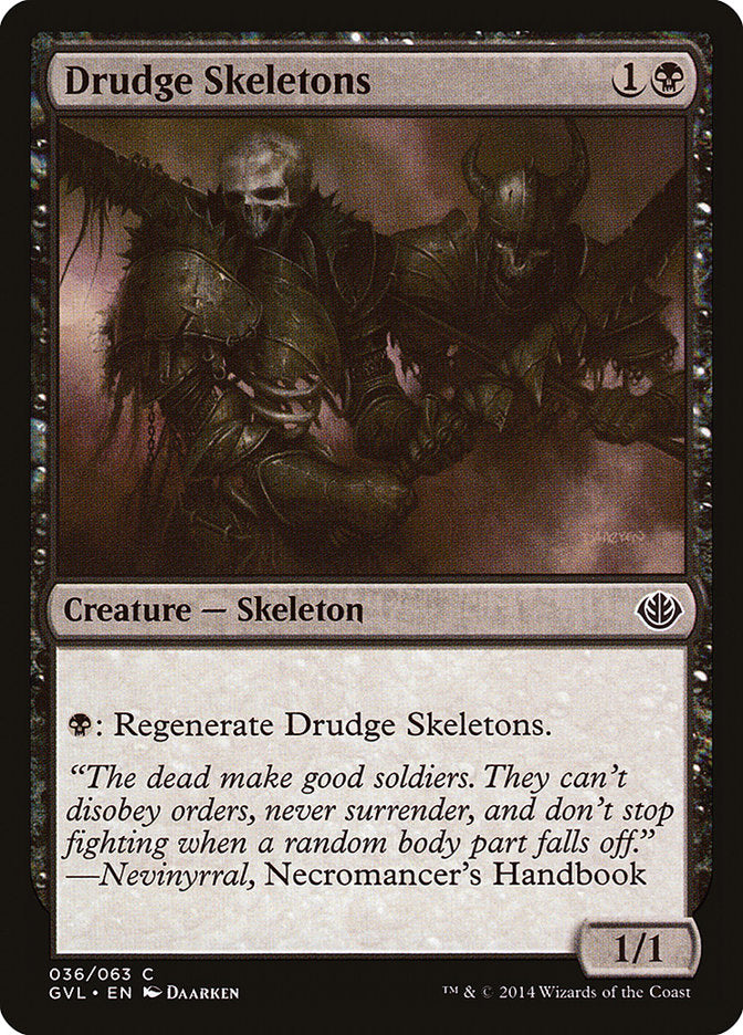 Drudge Skeletons (Garruk vs. Liliana) [Duel Decks Anthology] | Webway Games