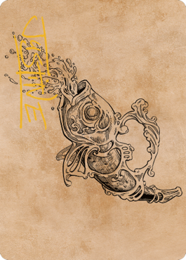 Decanter of Endless Water Art Card (Gold-Stamped Signature) [Commander Legends: Battle for Baldur's Gate Art Series] | Webway Games