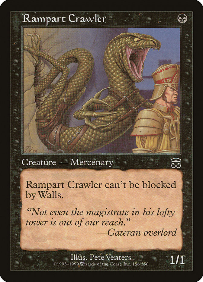 Rampart Crawler [Mercadian Masques] | Webway Games