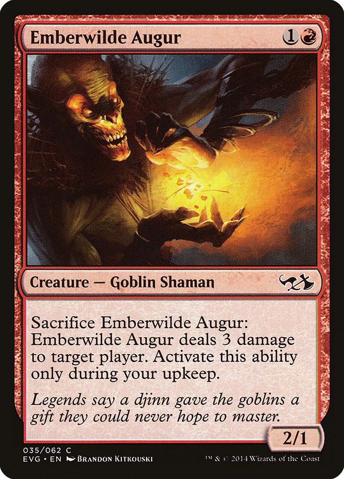 Emberwilde Augur (Elves vs. Goblins) [Duel Decks Anthology] | Webway Games