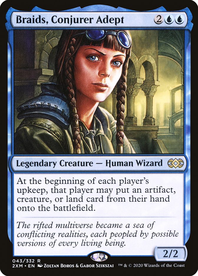 Braids, Conjurer Adept [Double Masters] | Webway Games