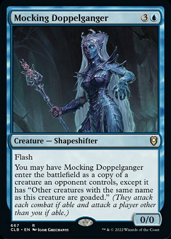 Mocking Doppelganger [Commander Legends: Battle for Baldur's Gate] | Webway Games