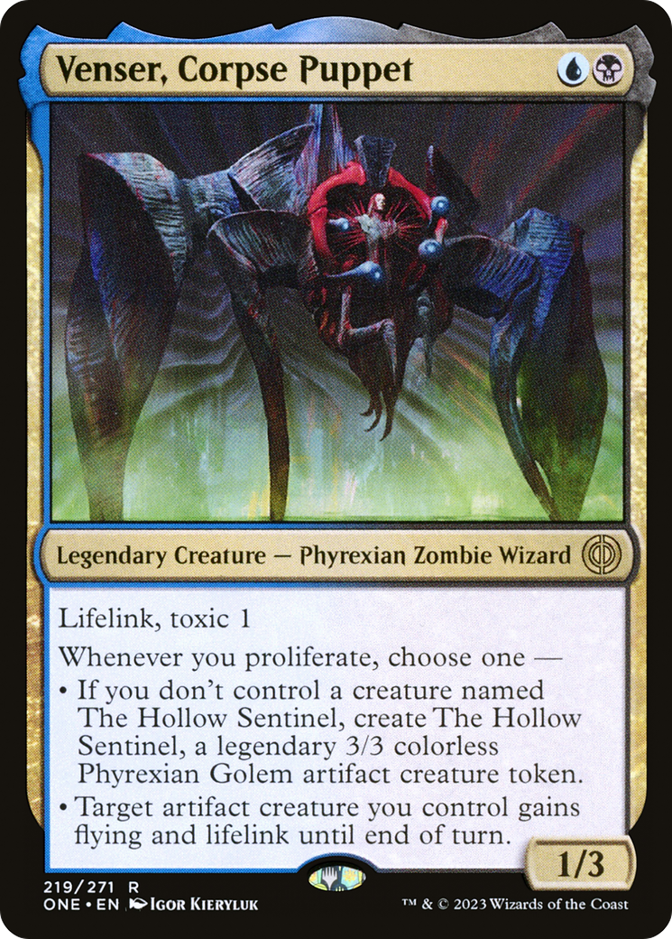 Venser, Corpse Puppet [Phyrexia: All Will Be One] | Webway Games