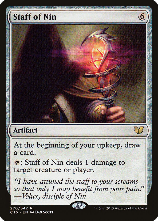 Staff of Nin [Commander 2015] | Webway Games
