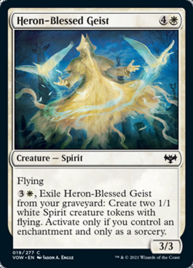 Heron-Blessed Geist [Innistrad: Crimson Vow] | Webway Games