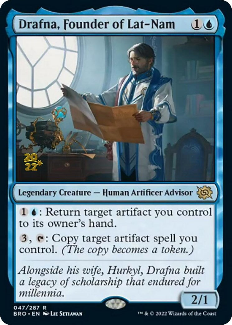 Drafna, Founder of Lat-Nam [The Brothers' War: Prerelease Promos] | Webway Games