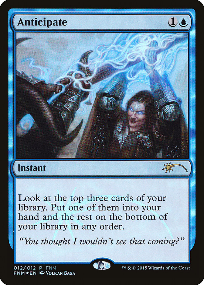 Anticipate [Friday Night Magic 2015] | Webway Games
