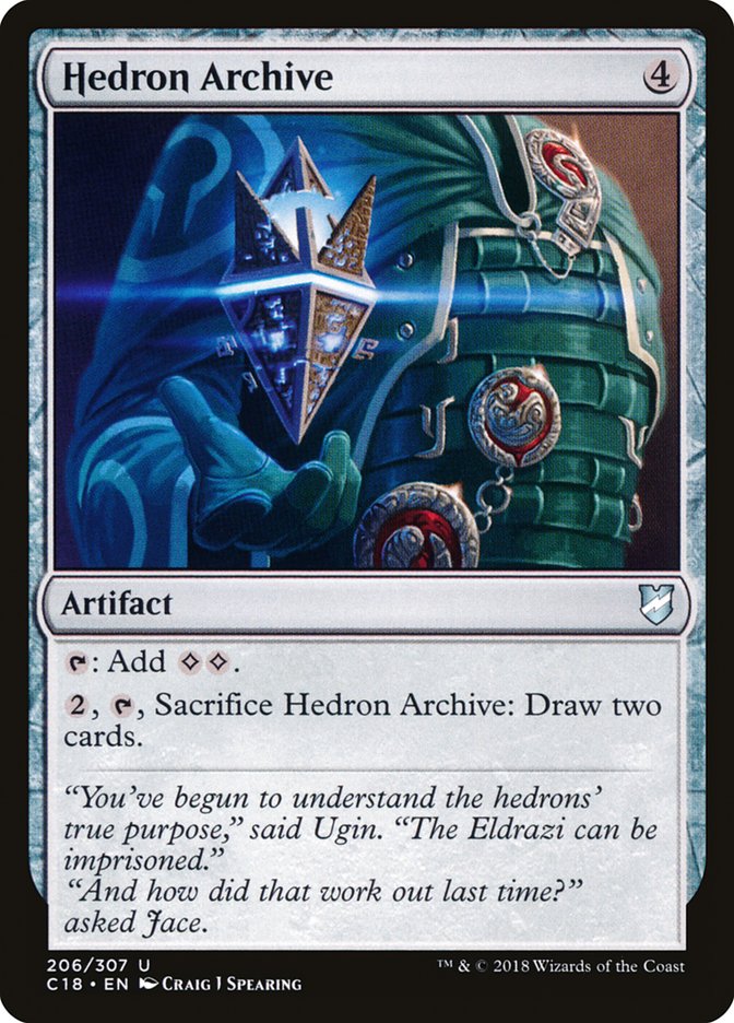 Hedron Archive [Commander 2018] | Webway Games