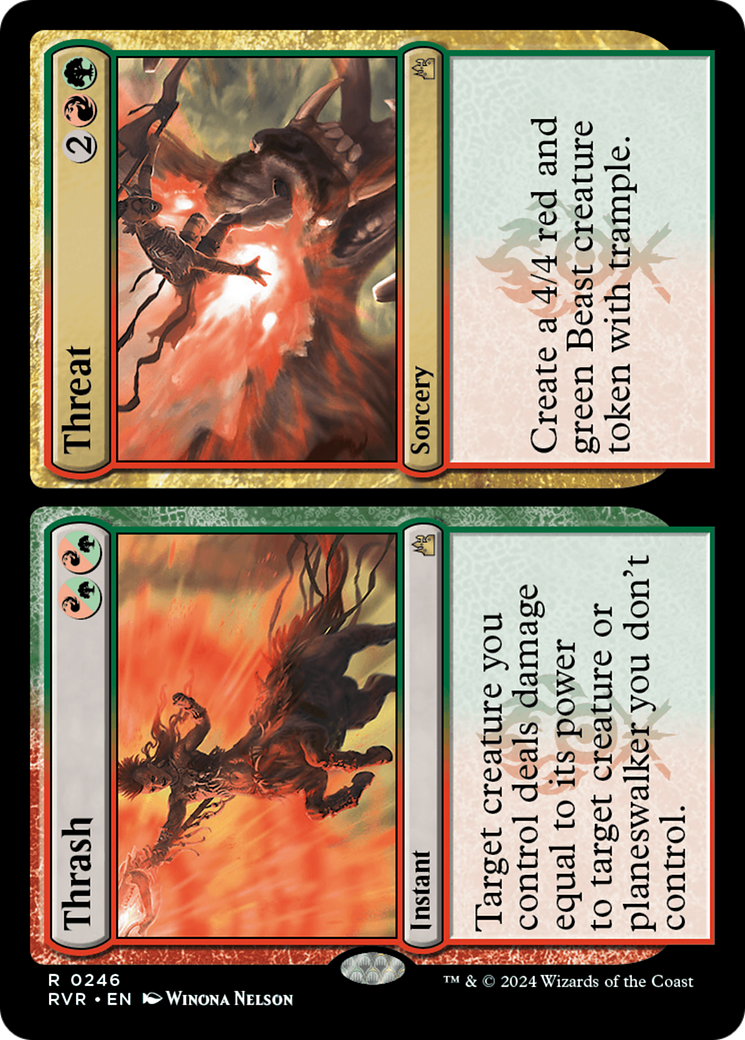 Thrash // Threat [Ravnica Remastered] | Webway Games