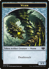 Wurm (032/036) // Goat Double-sided Token [Commander 2014 Tokens] | Webway Games