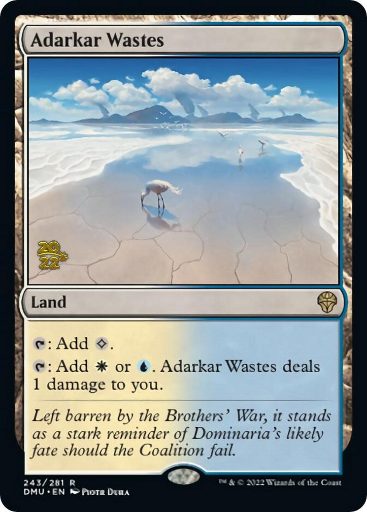 Adarkar Wastes [Dominaria United Prerelease Promos] | Webway Games