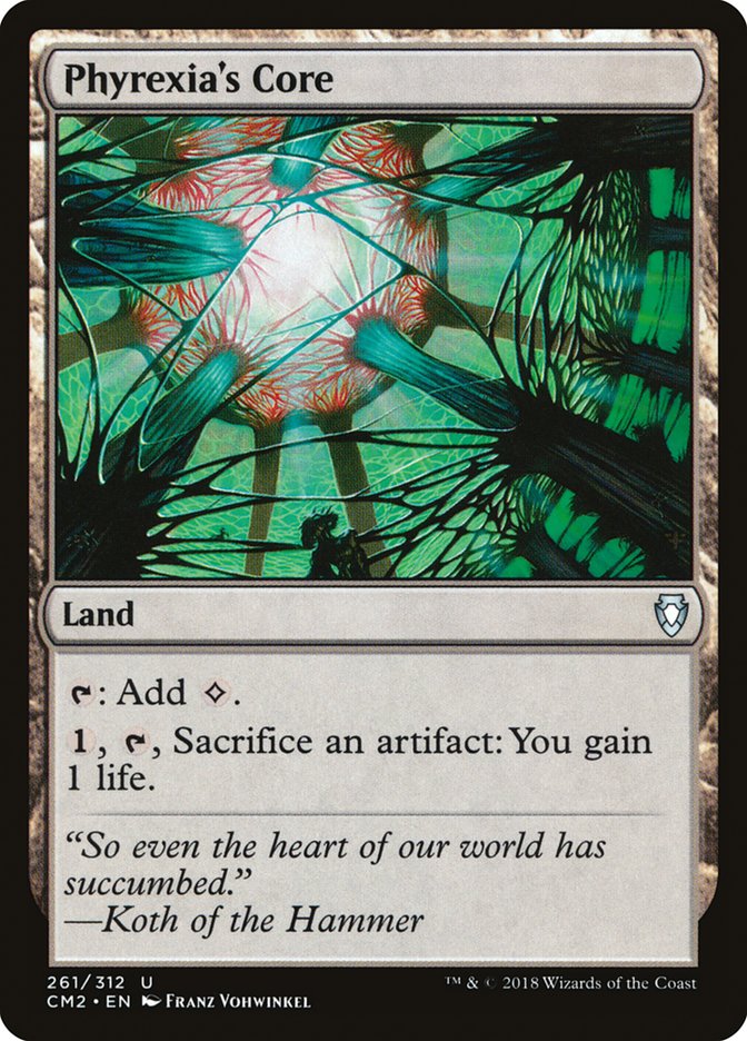 Phyrexia's Core [Commander Anthology Volume II] | Webway Games
